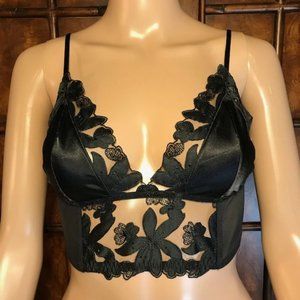 Victoria's Secret Unlined Long Line Lace Bralette